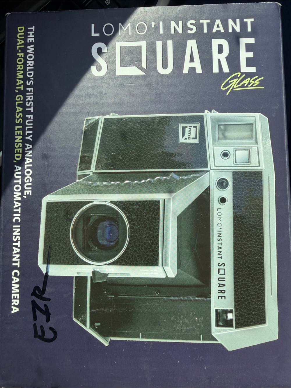 Lomo'Instant Square Glass Instant Camera - Black